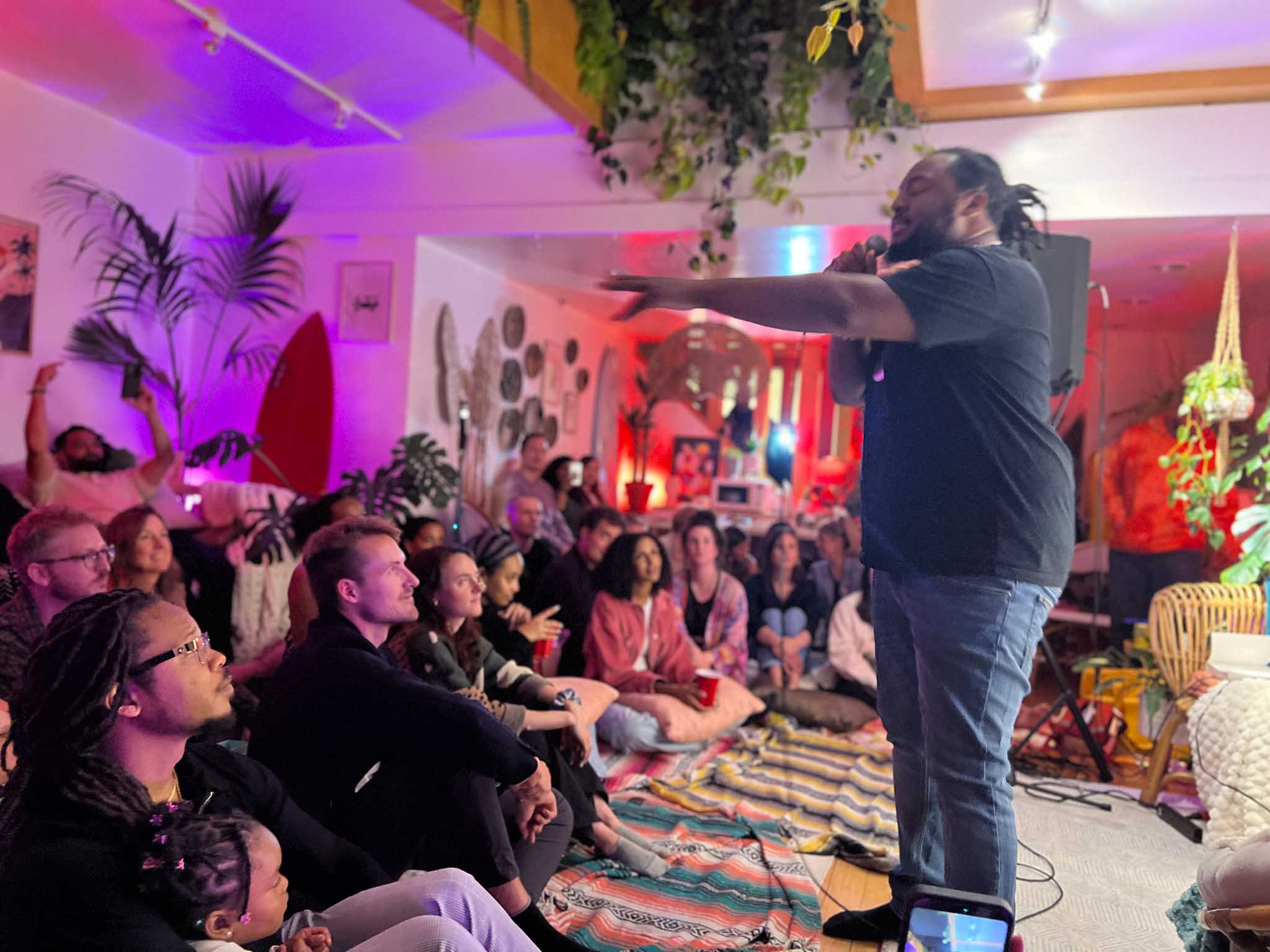 An event hosted at The Bungalow