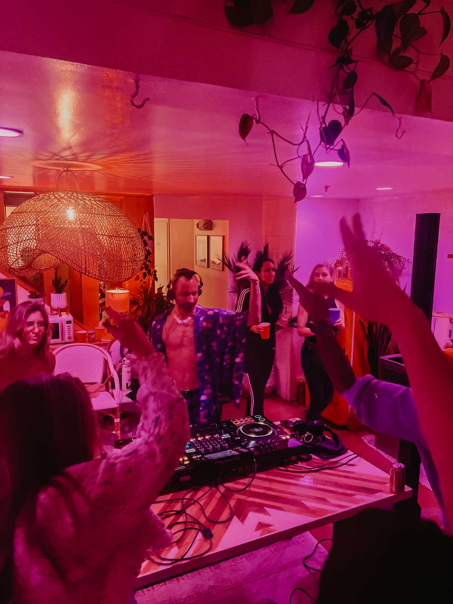 An event hosted at The Bungalow