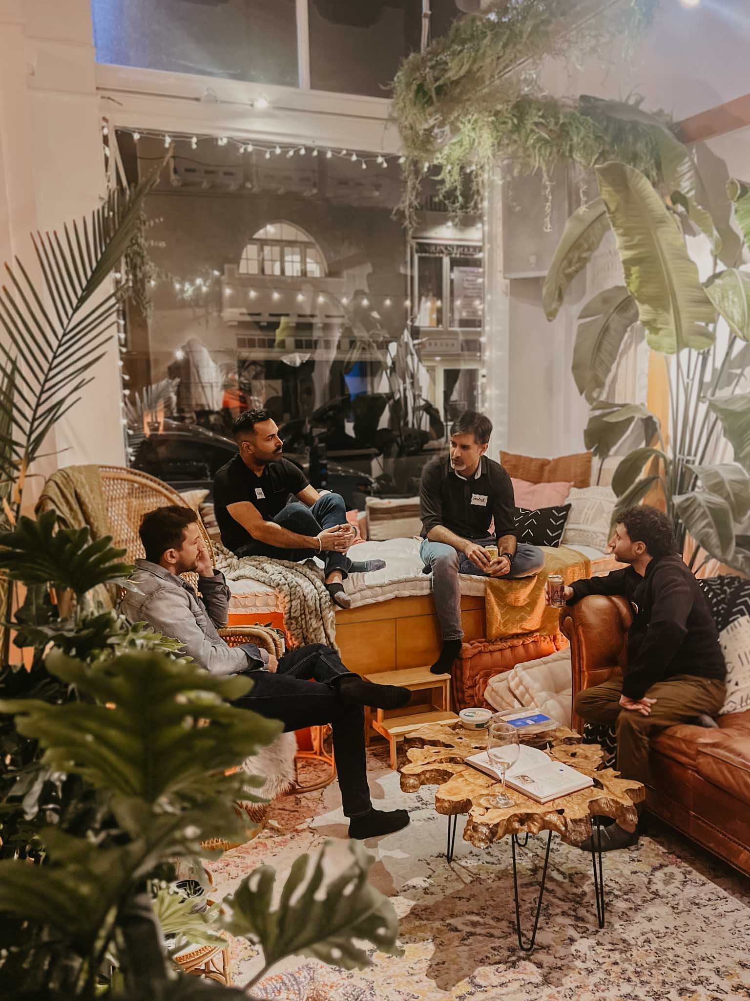 An event hosted at The Bungalow