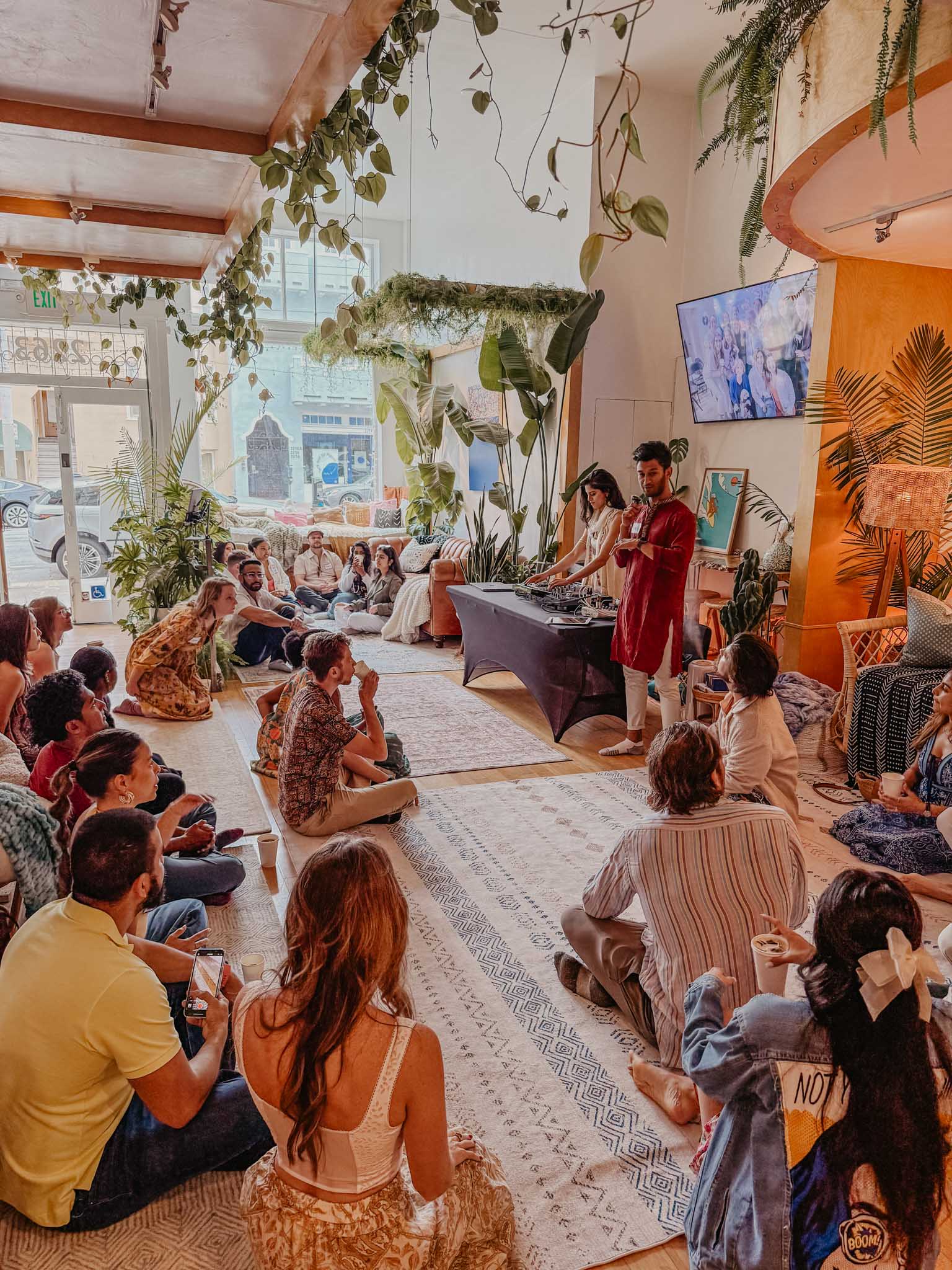 An event hosted at The Bungalow